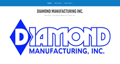 Desktop Screenshot of diamondmfg.com